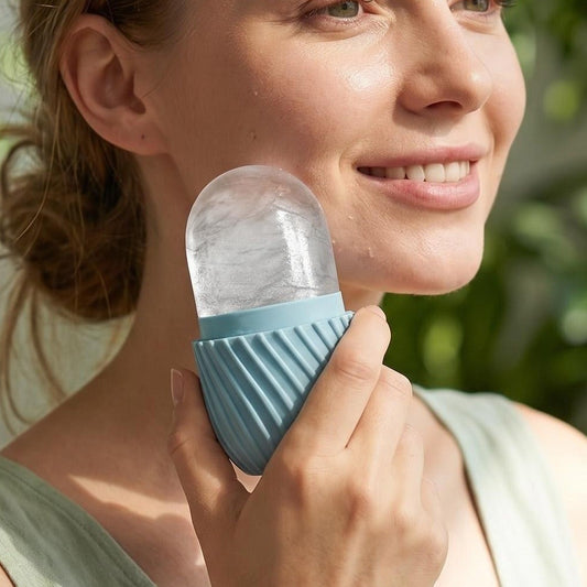 Silicone Facial Ice Roller Massager