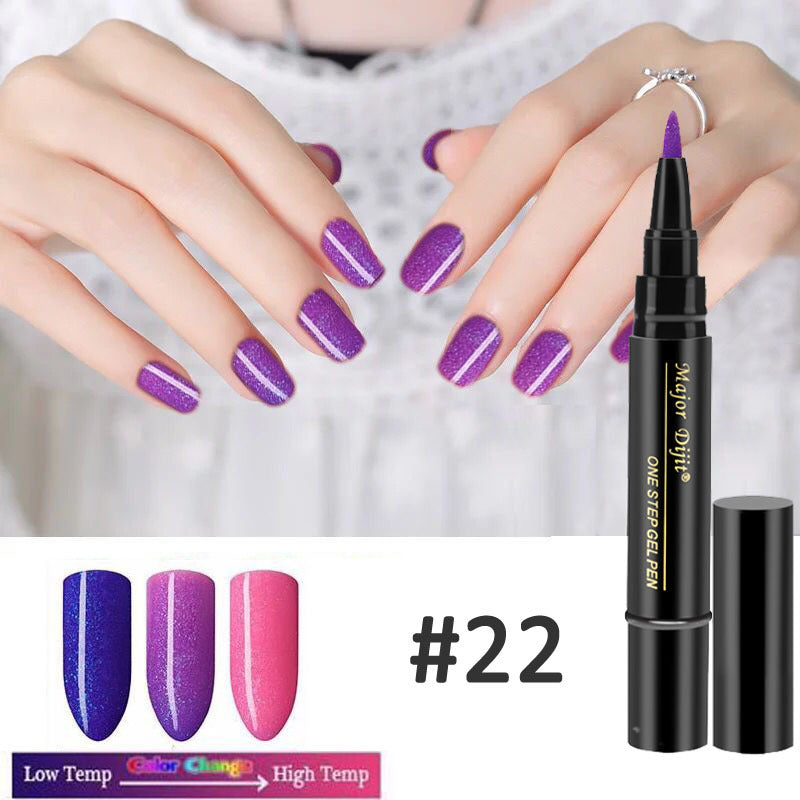 One Step Nail Polish Gel Pen