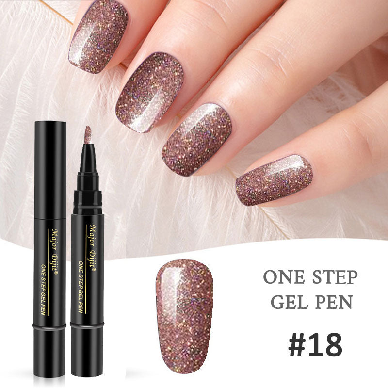One Step Nail Polish Gel Pen
