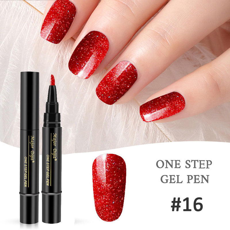 One Step Nail Polish Gel Pen